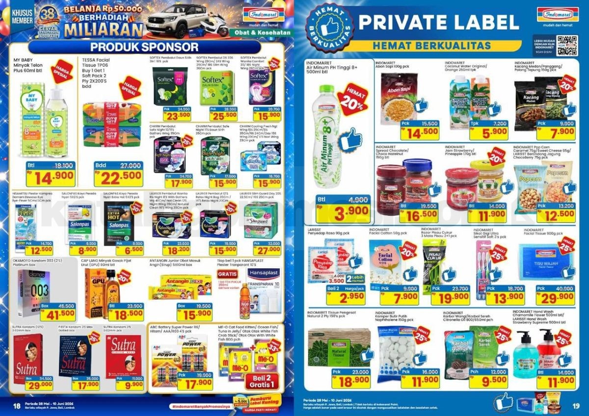 Promo Indomaret Katalog Terbaru 28 Mei-10 Juni 2026