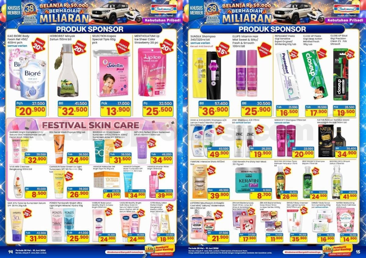 Promo Indomaret Katalog Terbaru 28 Mei-10 Juni 2026