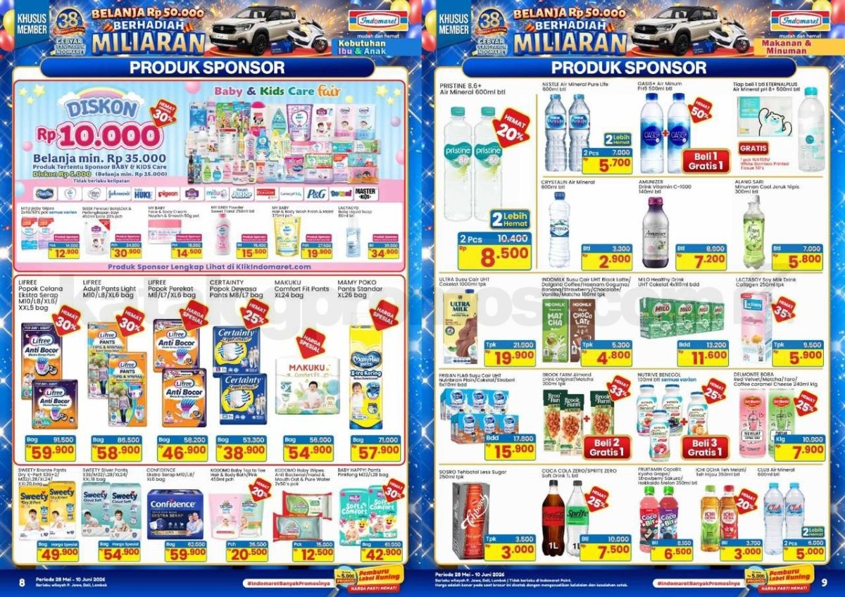 Promo Indomaret Katalog Terbaru 28 Mei-10 Juni 2026