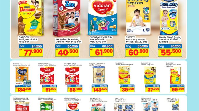 Promo Indomaret Susu & Perlengkapan Balita 11-24 Juni 2026