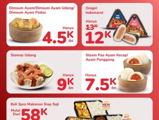 Promo Indomaret Yummy Choice Munggahan Idul Adha mulai Rp. 4.500 untuk makanan siap saji periode 25 – 27 Mei 2026