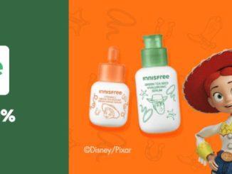 Promo Innisfree Toy Story 5 diskon hingga 60% untuk serum dan skincare favorit di Shopee