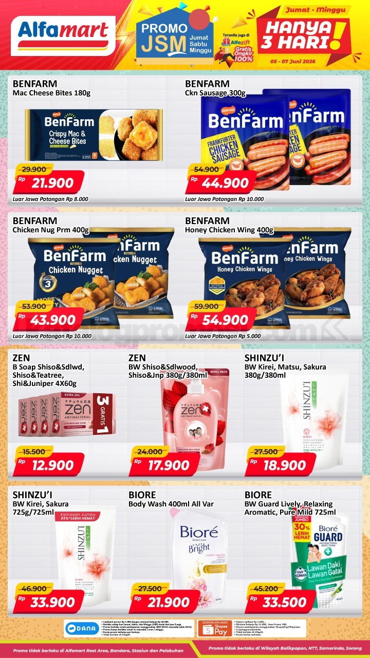 Promo JSM ALFAMART MINGGU INI 05-07 Juni 2026