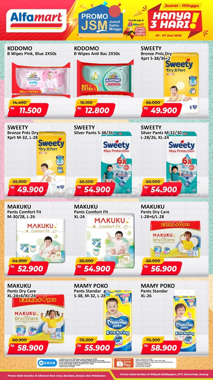 Promo JSM ALFAMART MINGGU INI 05-07 Juni 2026