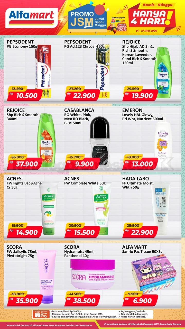 Promo JSM ALFAMART MINGGU INI 14-17 Mei 2026 Promo JSM ALFAMART MINGGU INI 14-17 Mei 2026 3