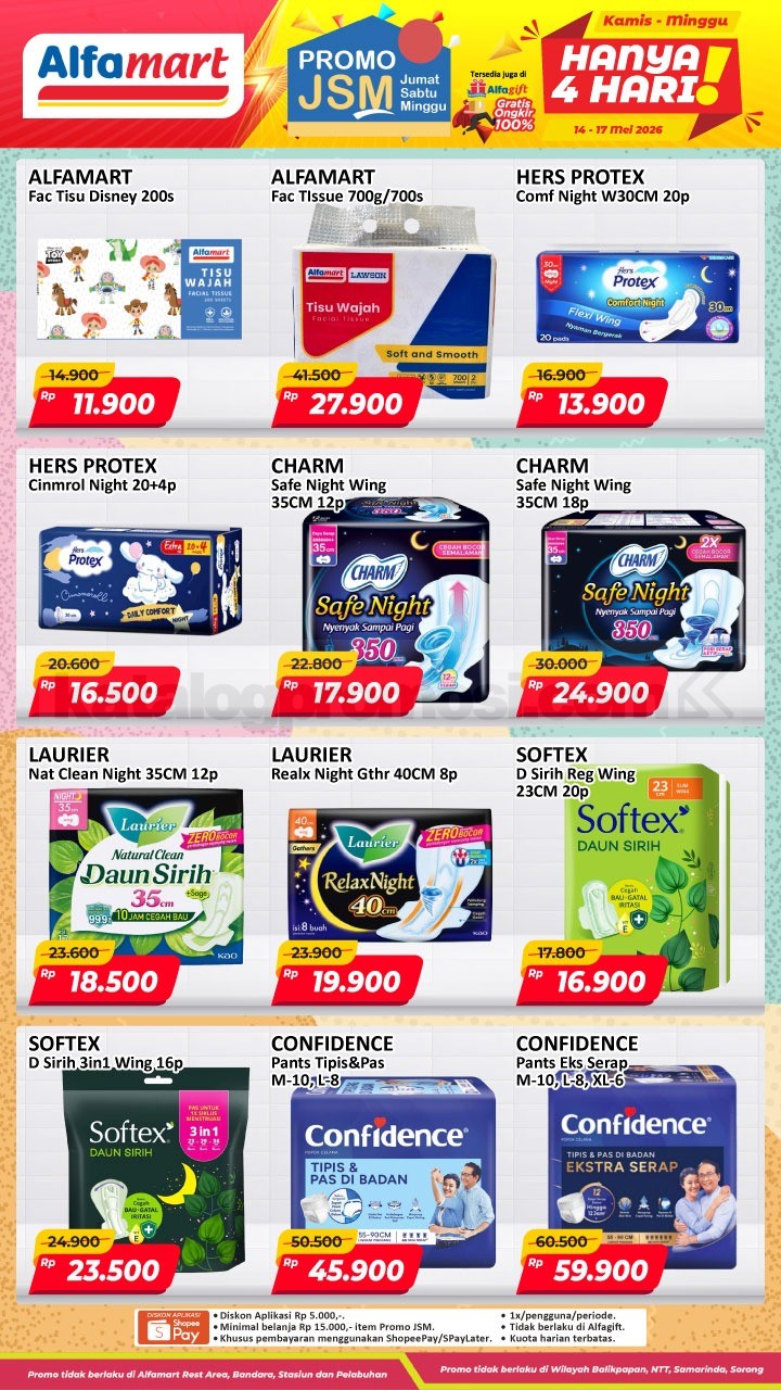 Promo JSM ALFAMART MINGGU INI 14-17 Mei 2026 Promo JSM ALFAMART MINGGU INI 14-17 Mei 2026 4