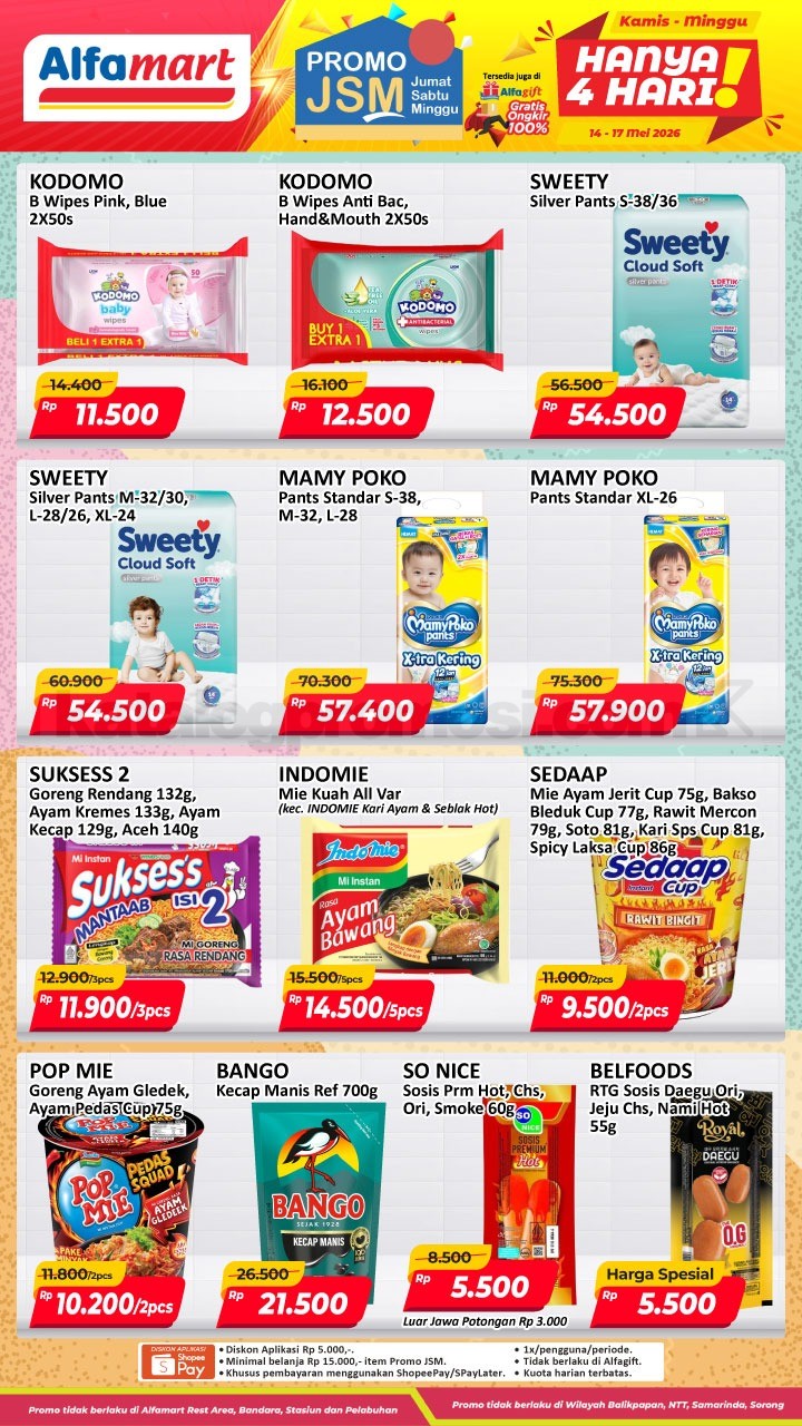 Promo JSM ALFAMART MINGGU INI 14-17 Mei 2026 Promo JSM ALFAMART MINGGU INI 14-17 Mei 2026 5