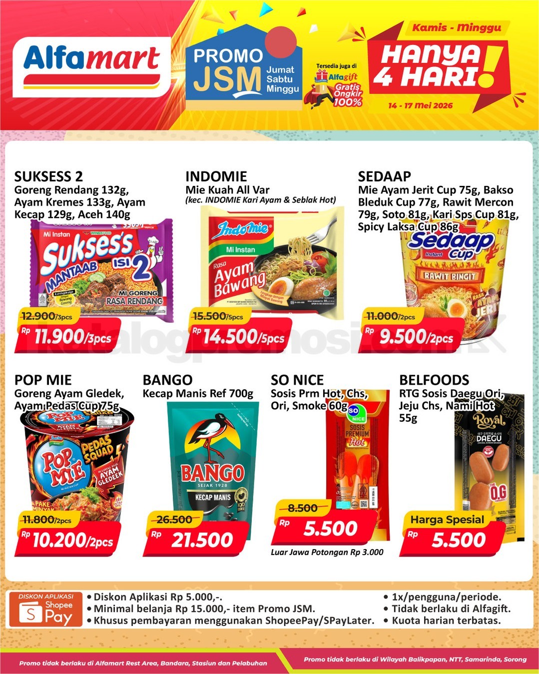 Promo JSM ALFAMART MINGGU INI 14-17 Mei 2026 Promo JSM ALFAMART MINGGU INI 14-17 Mei 2026 8