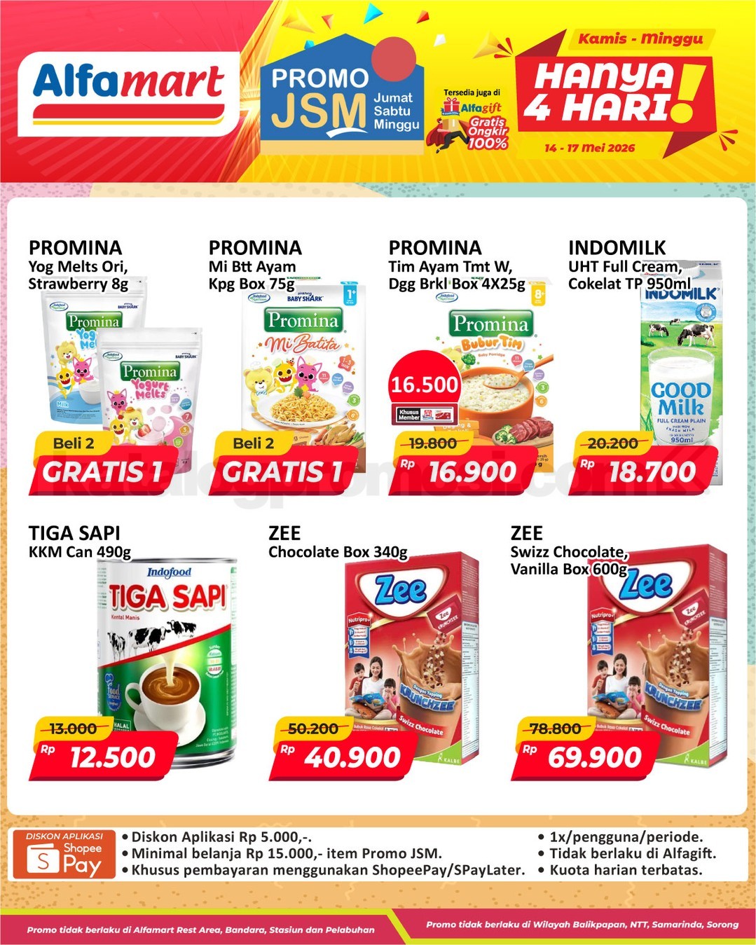 Promo JSM ALFAMART MINGGU INI 14-17 Mei 2026 Promo JSM ALFAMART MINGGU INI 14-17 Mei 2026 9