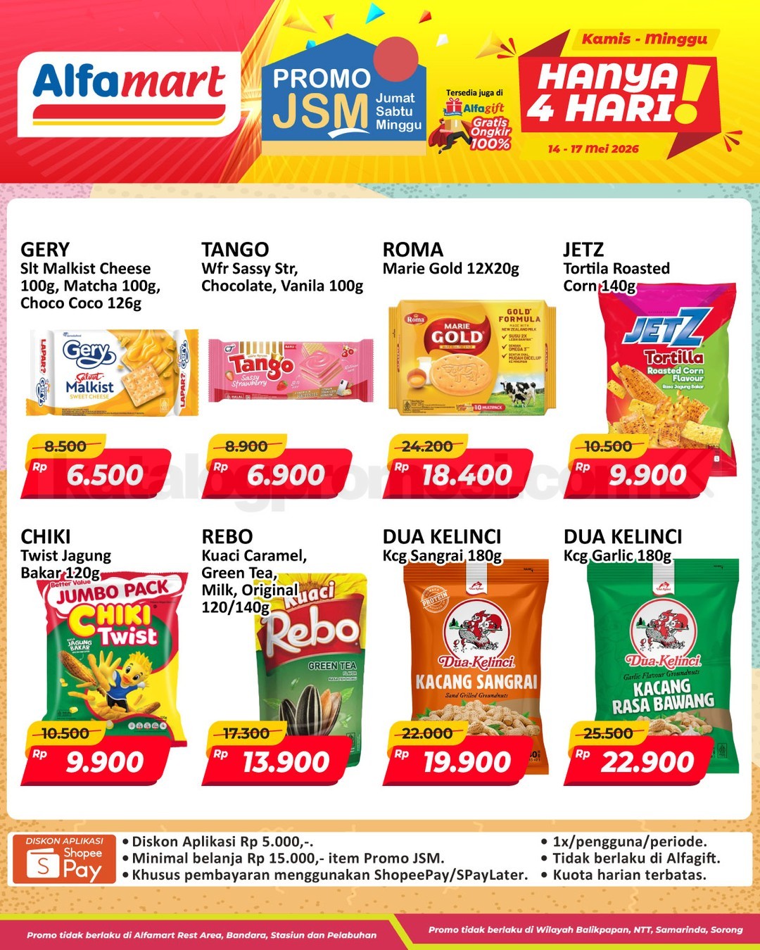 Promo JSM ALFAMART MINGGU INI 14-17 Mei 2026 Promo JSM ALFAMART MINGGU INI 14-17 Mei 2026 14