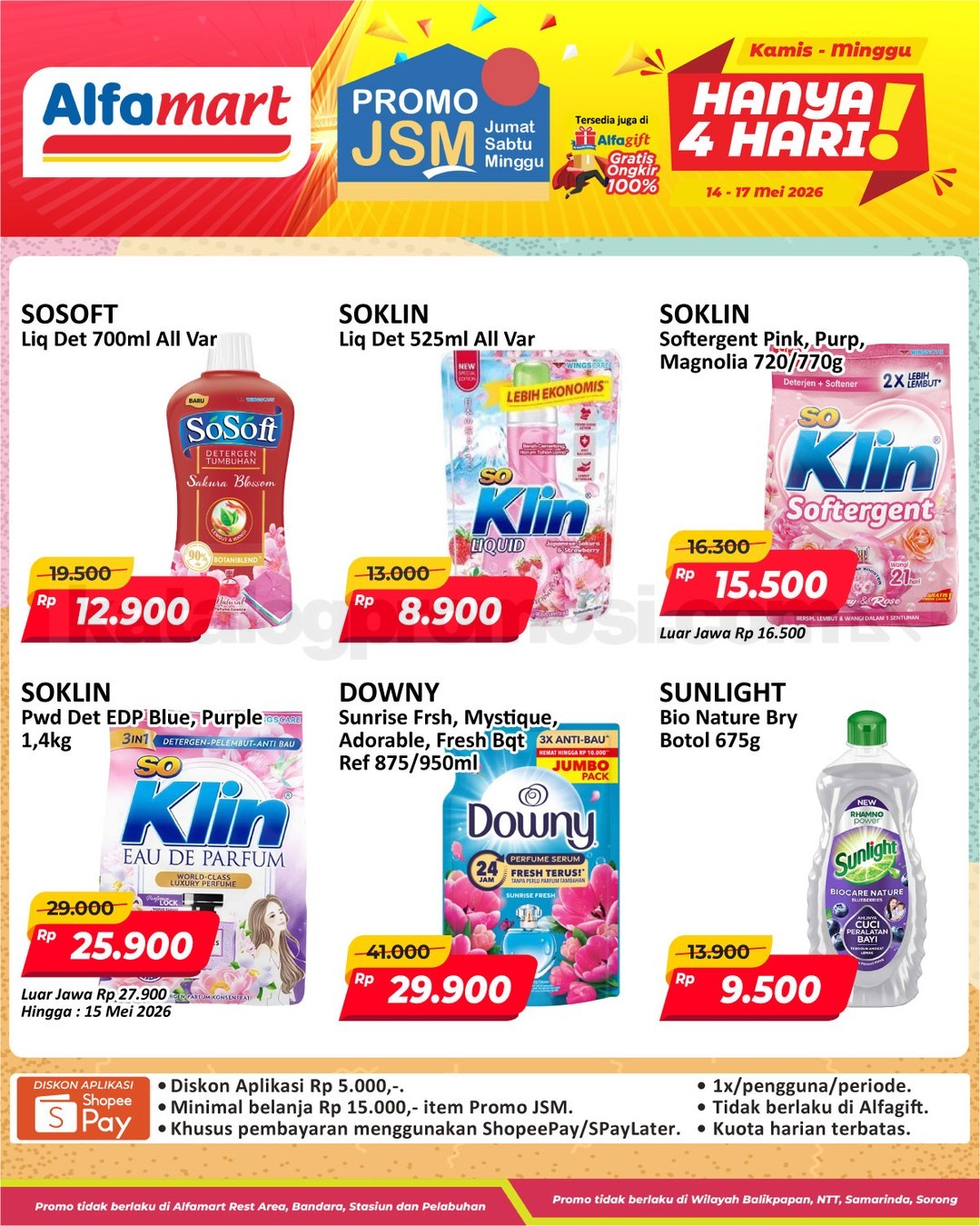 Promo JSM ALFAMART MINGGU INI 14-17 Mei 2026 Promo JSM ALFAMART MINGGU INI 14-17 Mei 2026 16
