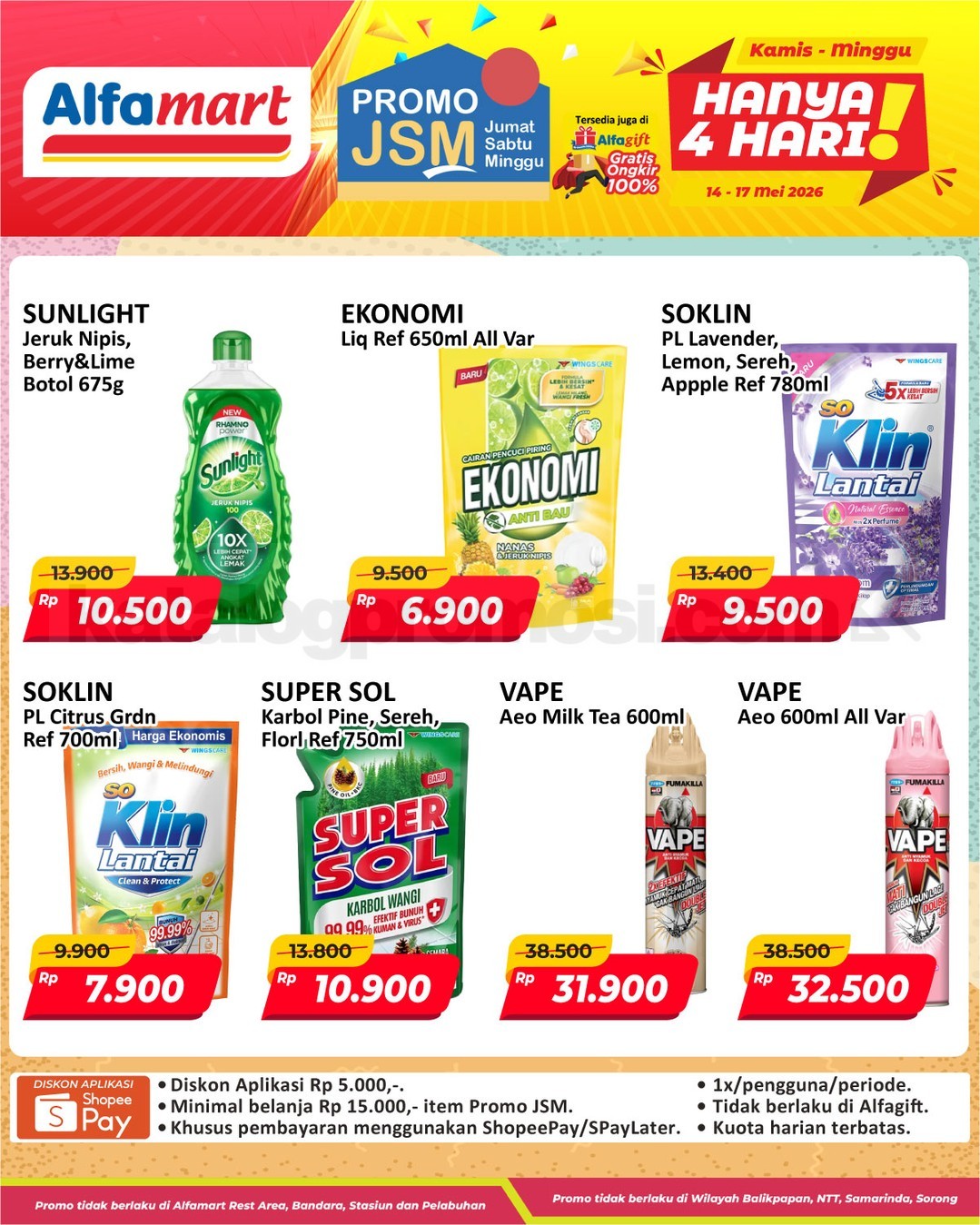 Promo JSM ALFAMART MINGGU INI 14-17 Mei 2026 Promo JSM ALFAMART MINGGU INI 14-17 Mei 2026 17