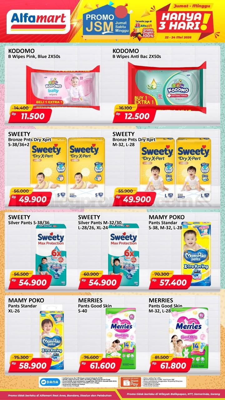 Promo JSM ALFAMART MINGGU INI 22-24 Mei 2026