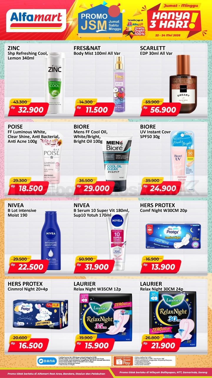 Promo JSM ALFAMART MINGGU INI 22-24 Mei 2026