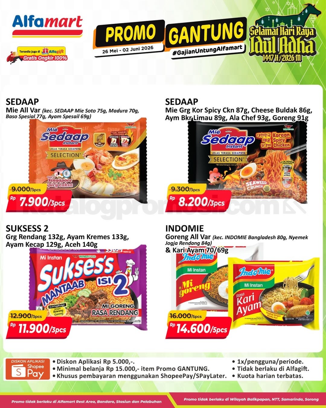 Promo JSM ALFAMART MINGGU INI 29 Mei - 01 Juni 2026