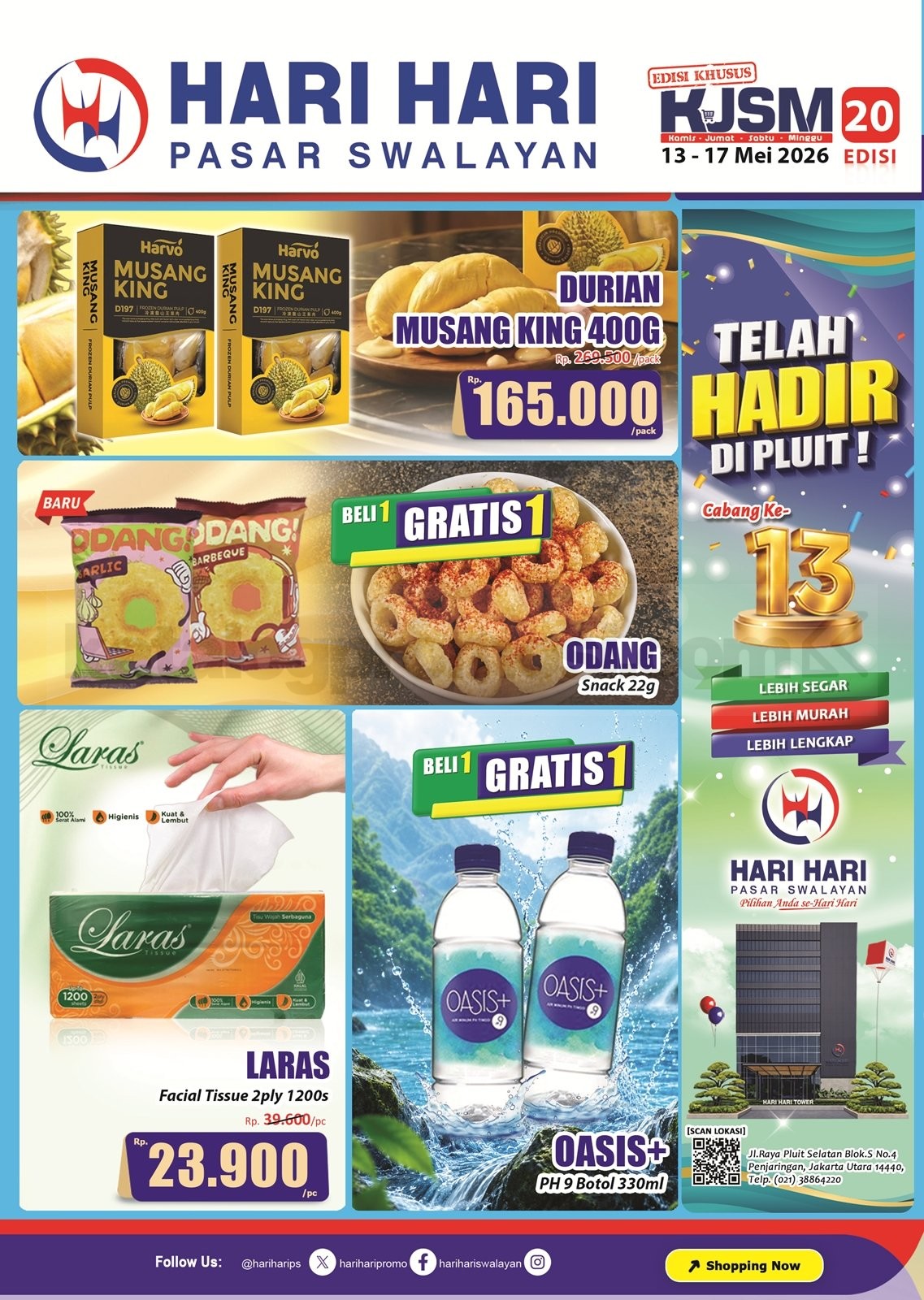 Promo JSM Hari Hari Swalayan 21-24 Mei 2026