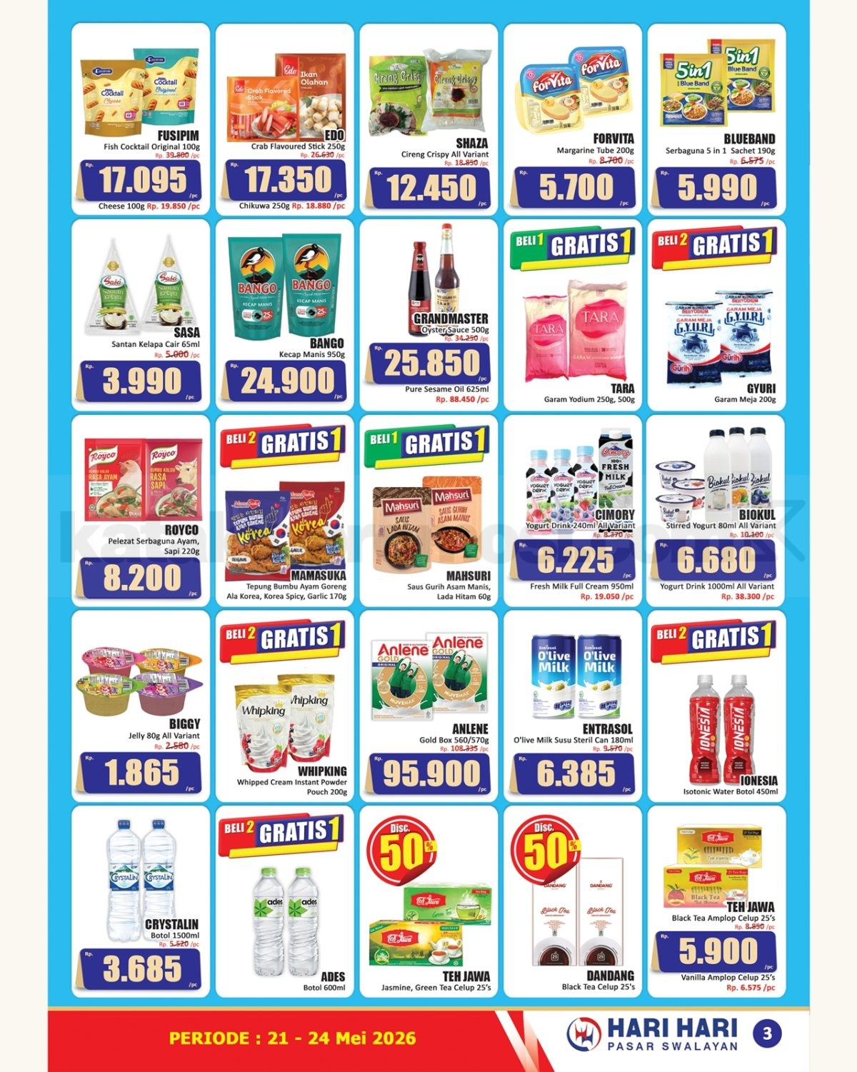Promo JSM Hari Hari Swalayan 21-24 Mei 2026