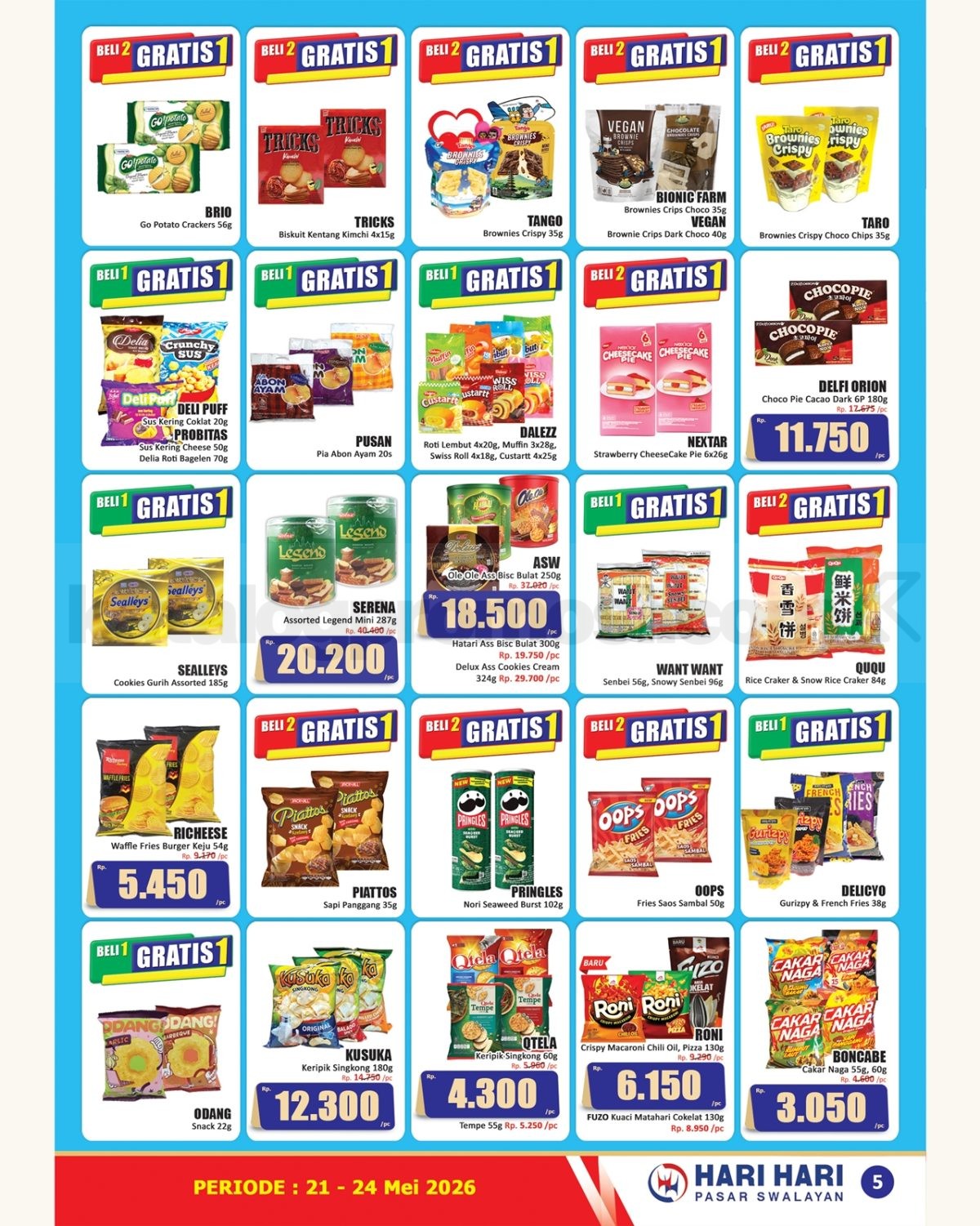 Promo JSM Hari Hari Swalayan 21-24 Mei 2026