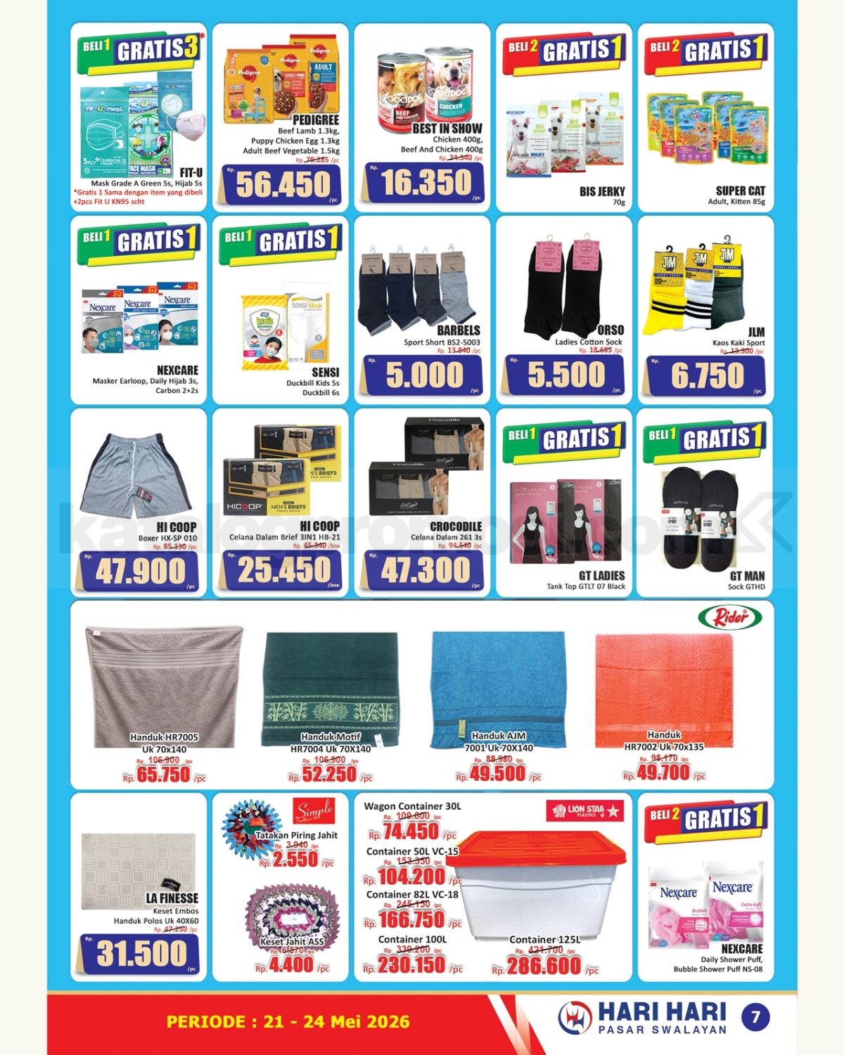 Promo JSM Hari Hari Swalayan 21-24 Mei 2026