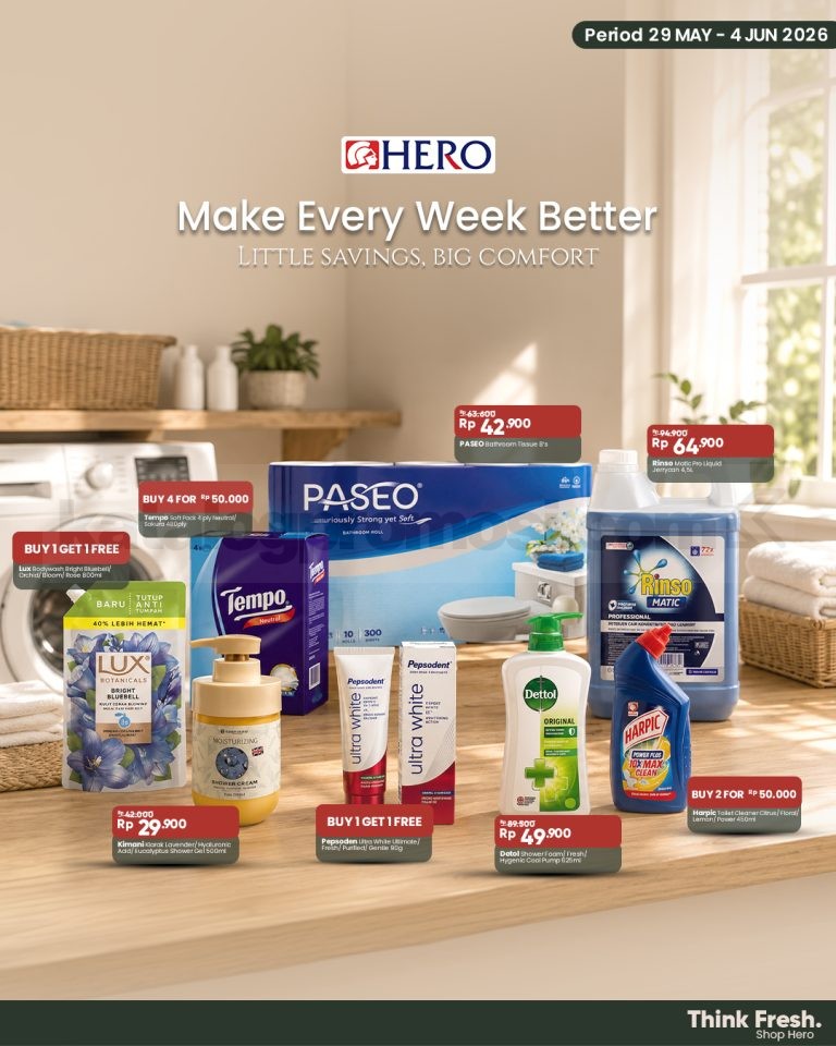 Promo JSM HERO SUPERMARKET 29 Mei - 04 Juni 2026