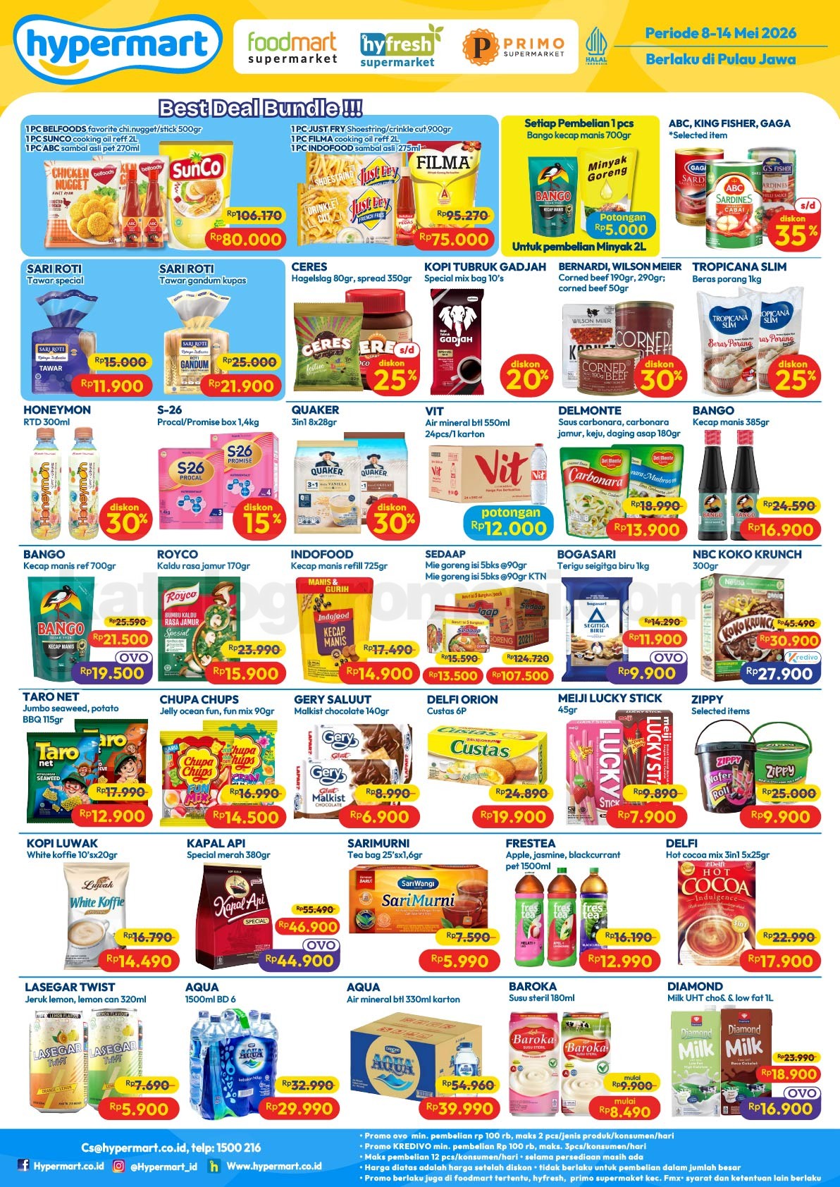 Promo Hypermart Weekday 11-14 Mei 2026