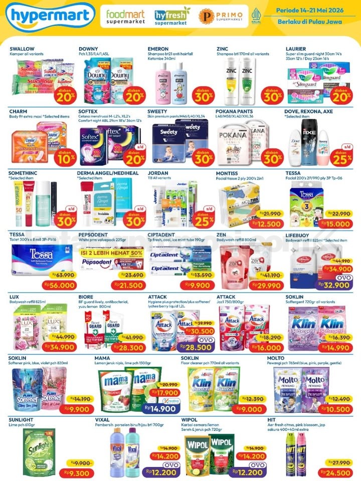 PROMO JSM HYPERMART 14-21 Mei 2026