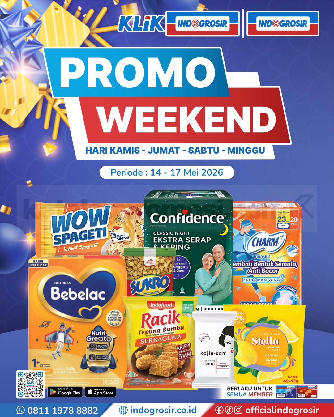 Promo JSM INDOGROSIR WEEKEND 14-17 Mei 2026