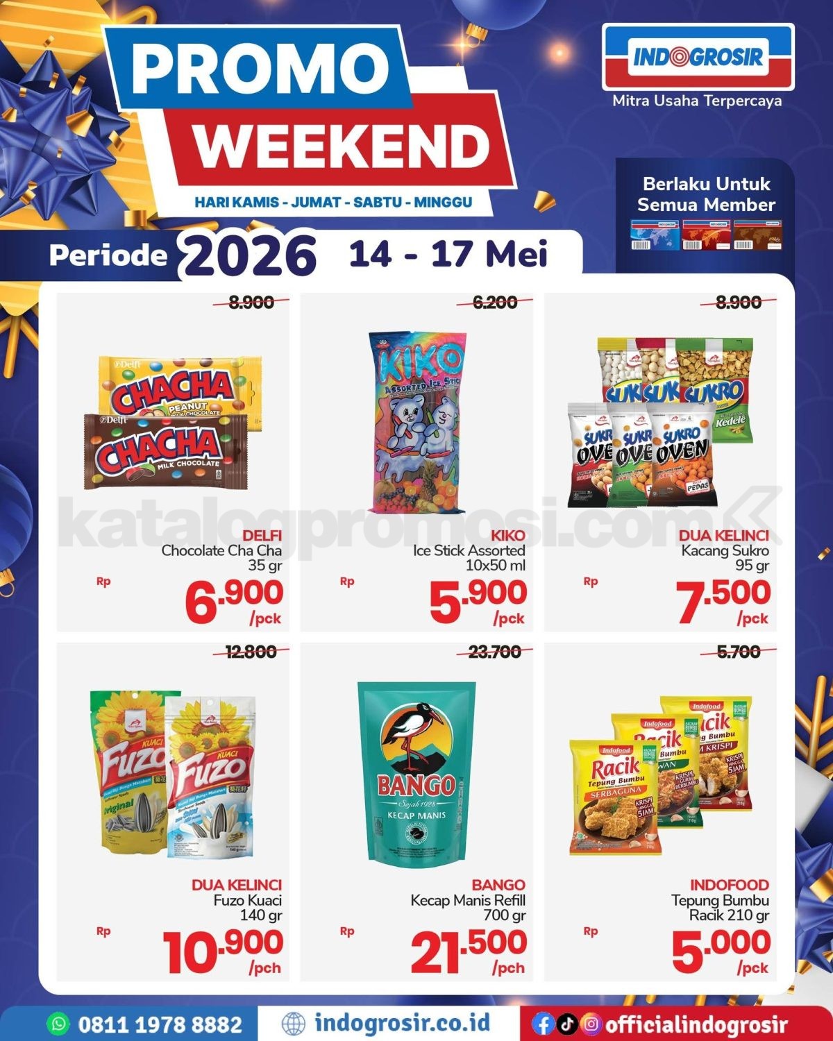 Promo JSM INDOGROSIR WEEKEND 14-17 Mei 2026
