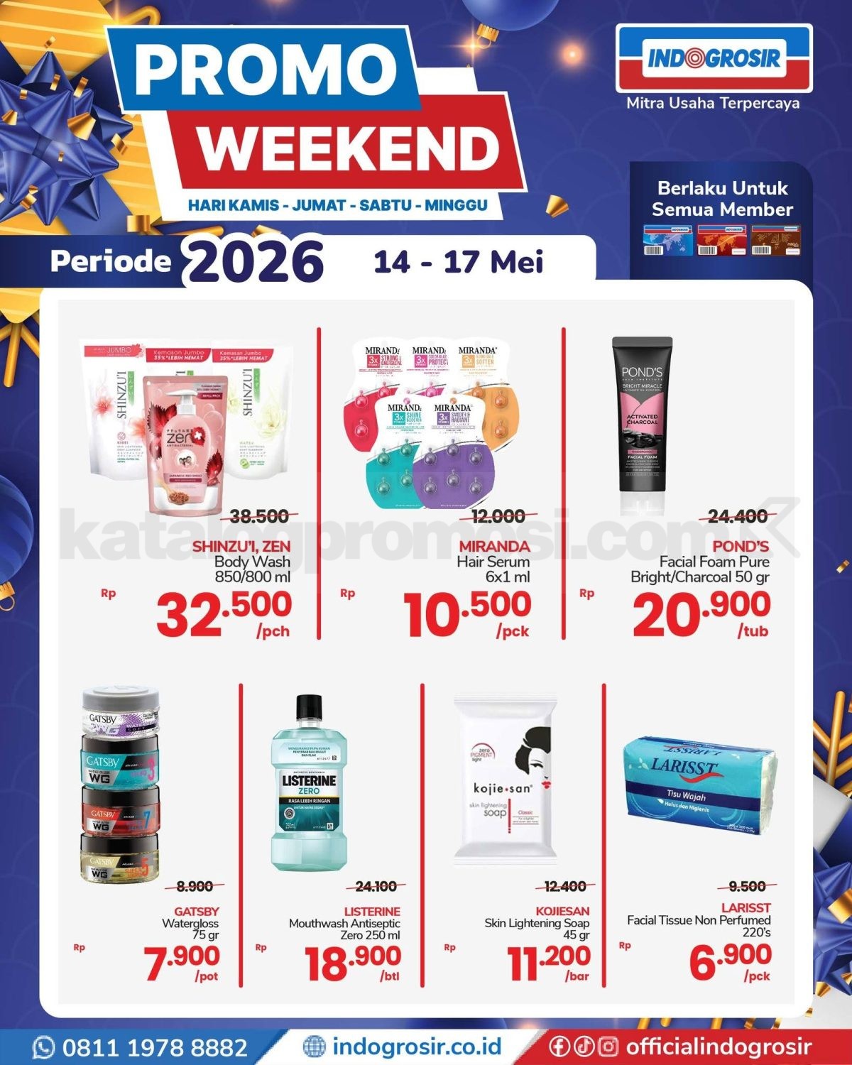 Promo JSM INDOGROSIR WEEKEND 14-17 Mei 2026