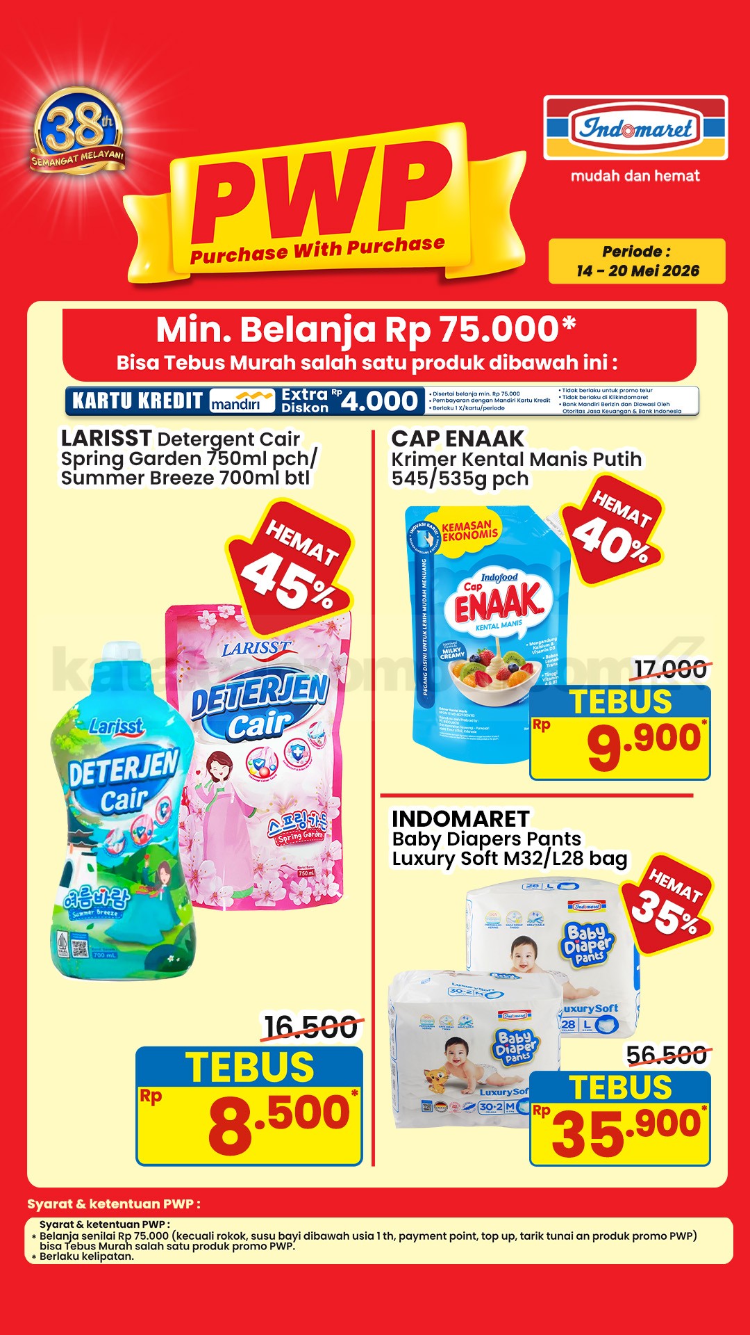 Promo JSM INDOMARET MINGGU INI 14-17 Mei 2026 Promo JSM INDOMARET MINGGU INI 14-17 Mei 2026 1