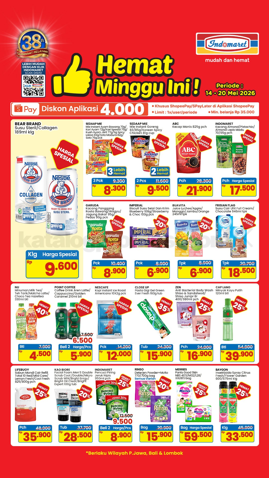 Promo JSM INDOMARET MINGGU INI 14-17 Mei 2026 Promo JSM INDOMARET MINGGU INI 14-17 Mei 2026 3