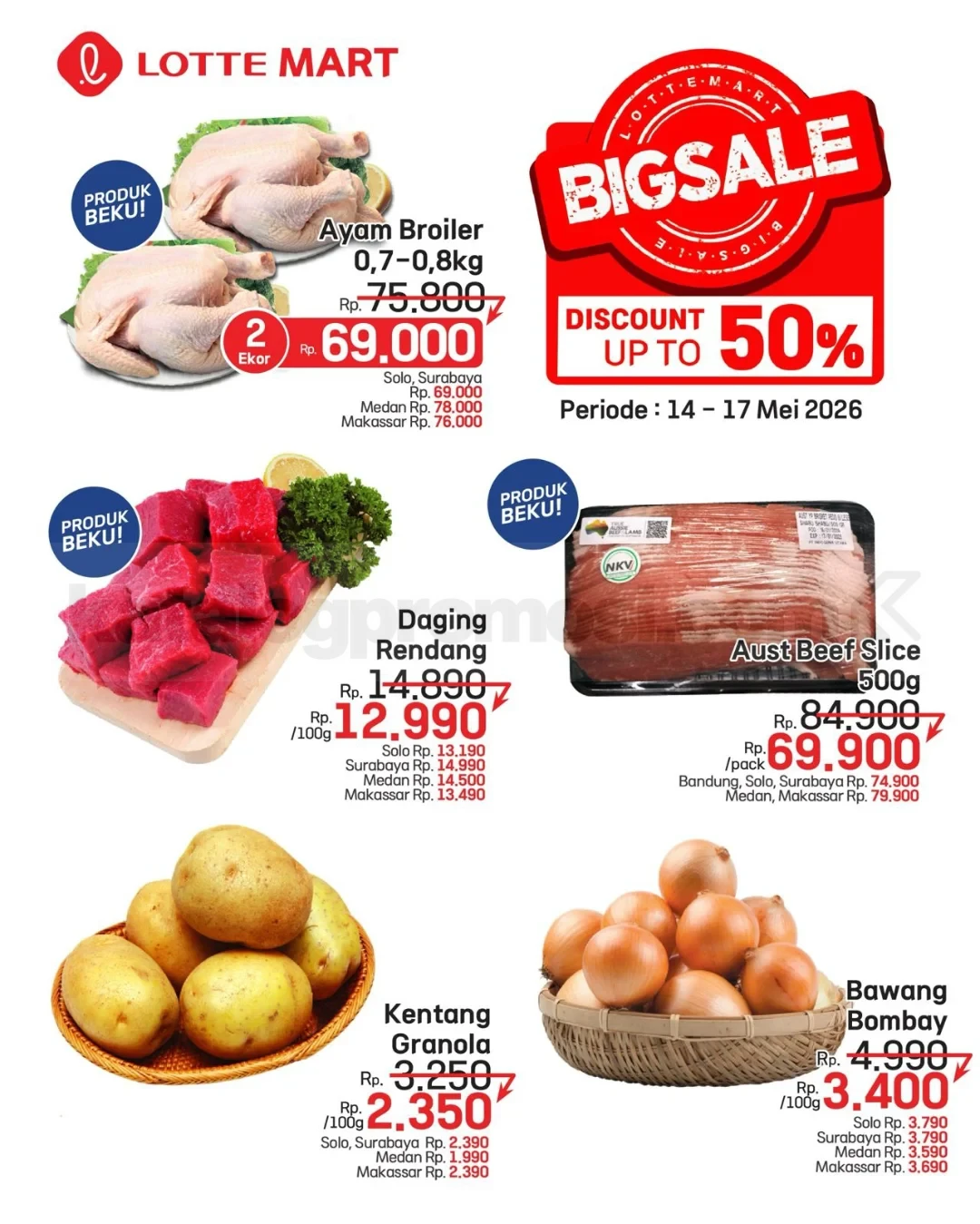Promo JSM LOTTEMART WEEKEND 14-17 Mei 2026