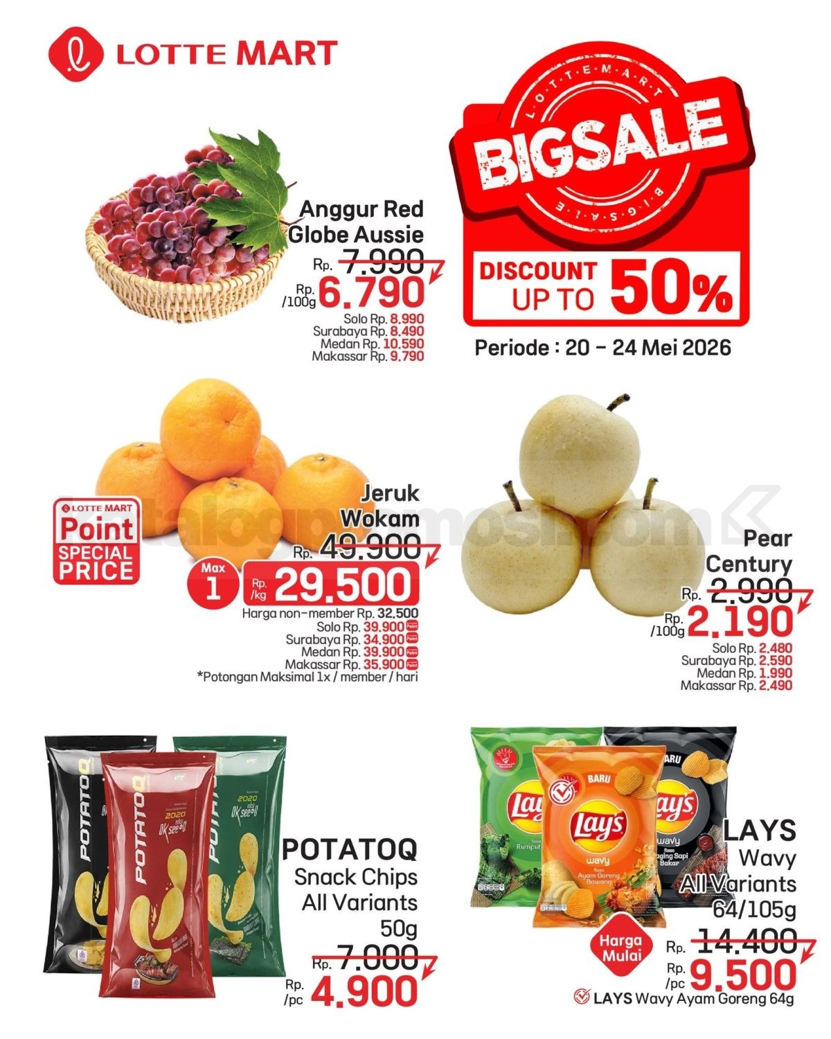 Promo JSM LOTTEMART WEEKEND 20-24 Mei 2026