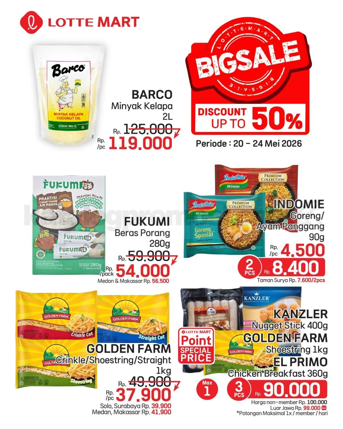 Promo JSM LOTTEMART WEEKEND 20-24 Mei 2026