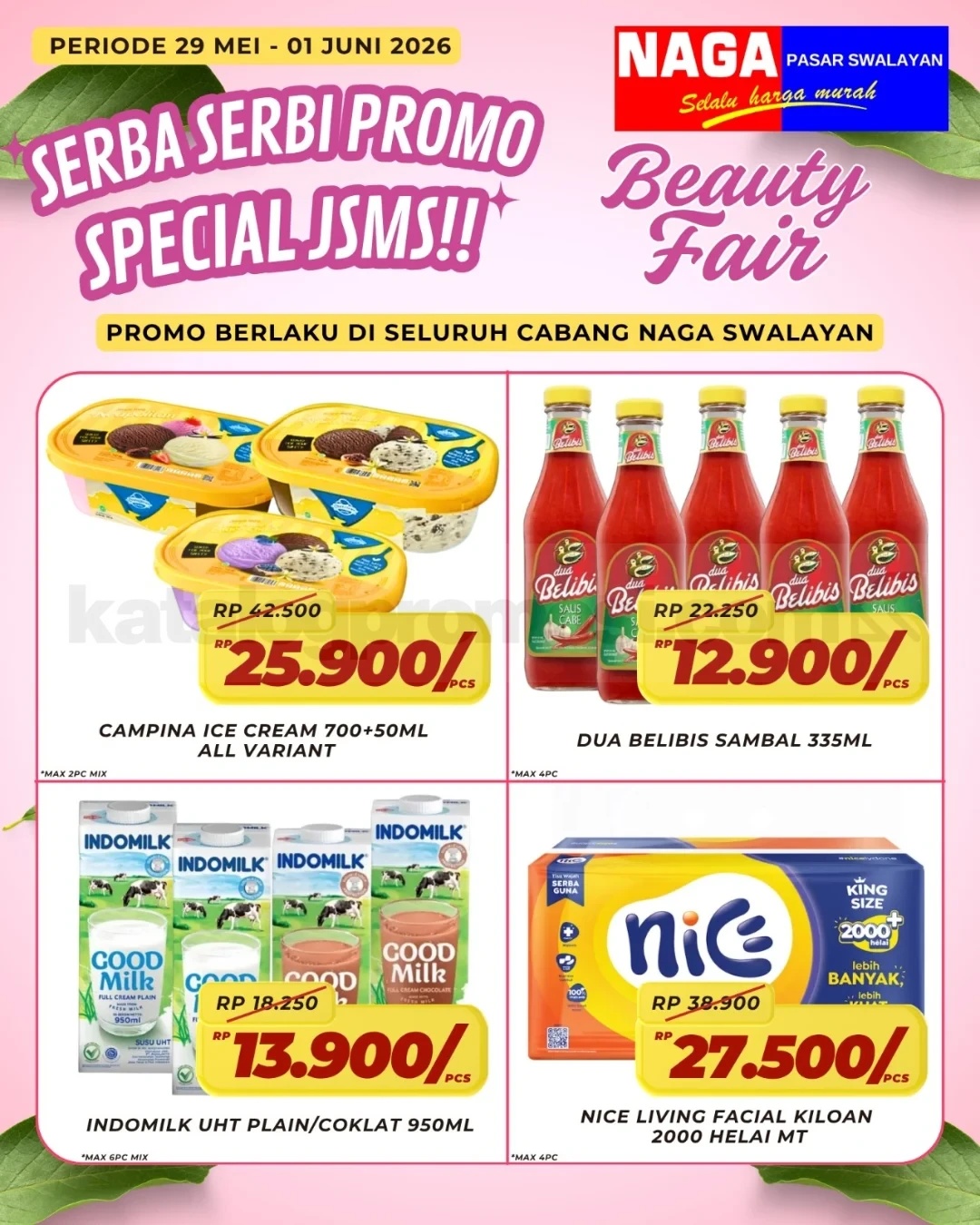 Promo JSM Naga Swalayan Weekend 29 Mei - 01 Juni 2026