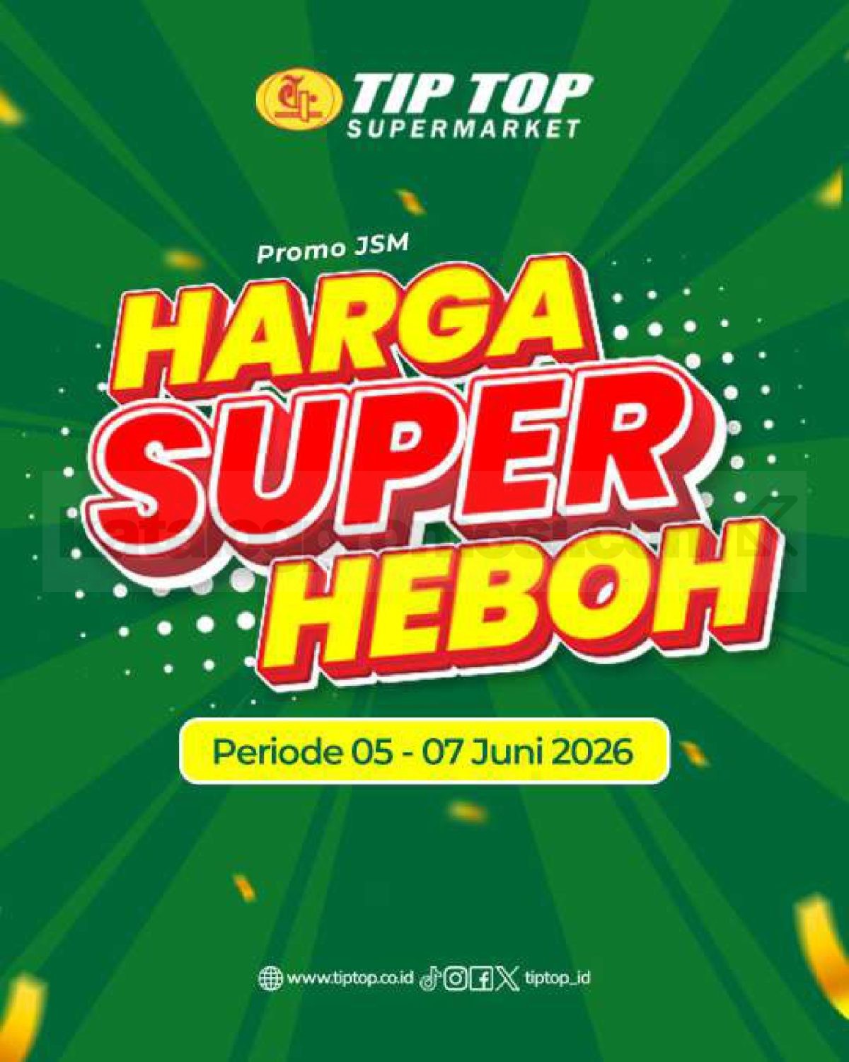 Promo JSM TIP TOP Supermarket 05-07 Juni 2026
