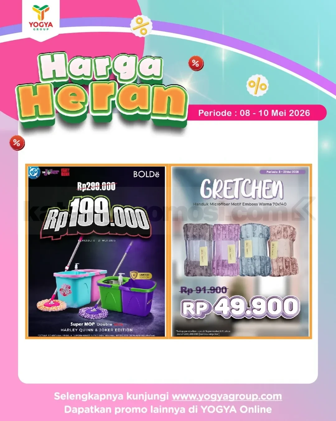 Promo JSM TOSERBA YOGYA HARGA HERAN 08-10 Mei 2026