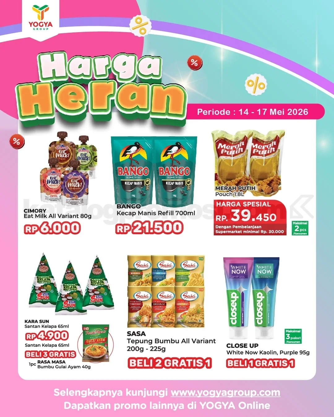 Promo JSM TOSERBA YOGYA HARGA HERAN 14-17 Mei 2026 Promo JSM TOSERBA YOGYA HARGA HERAN 14-17 Mei 2026 3