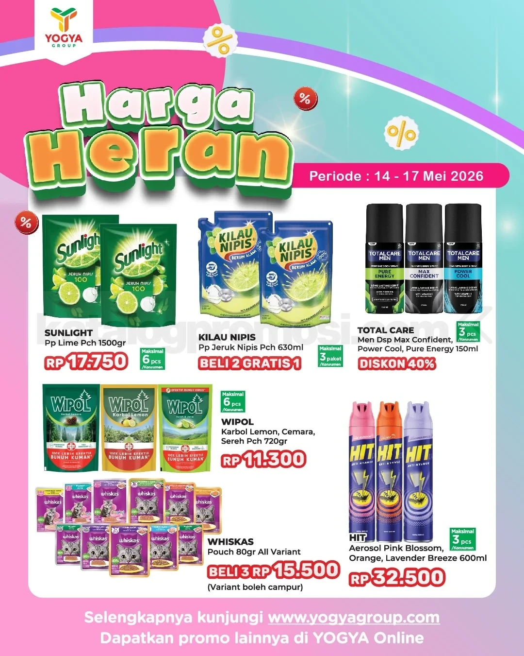 Promo JSM TOSERBA YOGYA HARGA HERAN 14-17 Mei 2026 Promo JSM TOSERBA YOGYA HARGA HERAN 14-17 Mei 2026 5