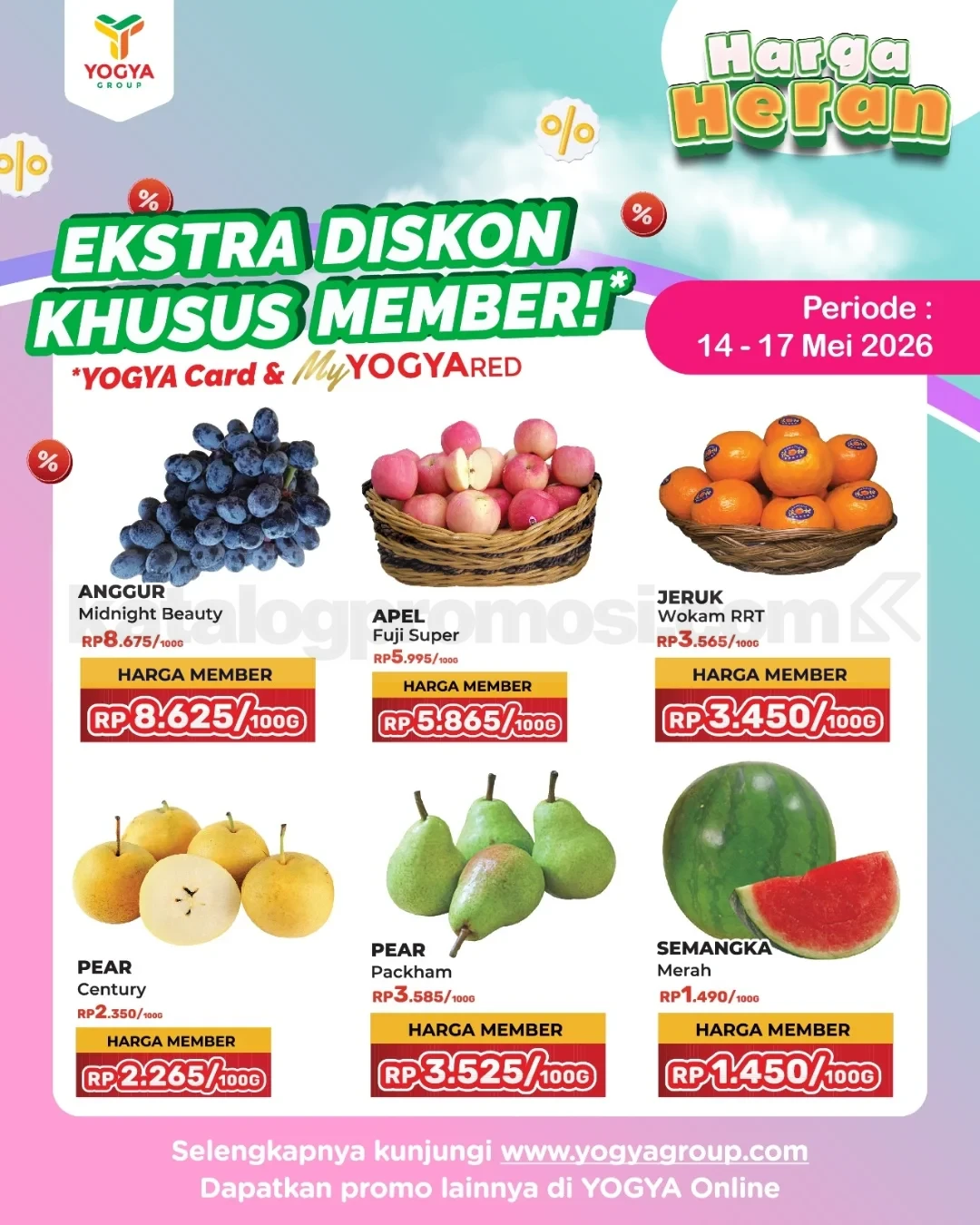 Promo JSM TOSERBA YOGYA HARGA HERAN 14-17 Mei 2026 Promo JSM TOSERBA YOGYA HARGA HERAN 14-17 Mei 2026 9