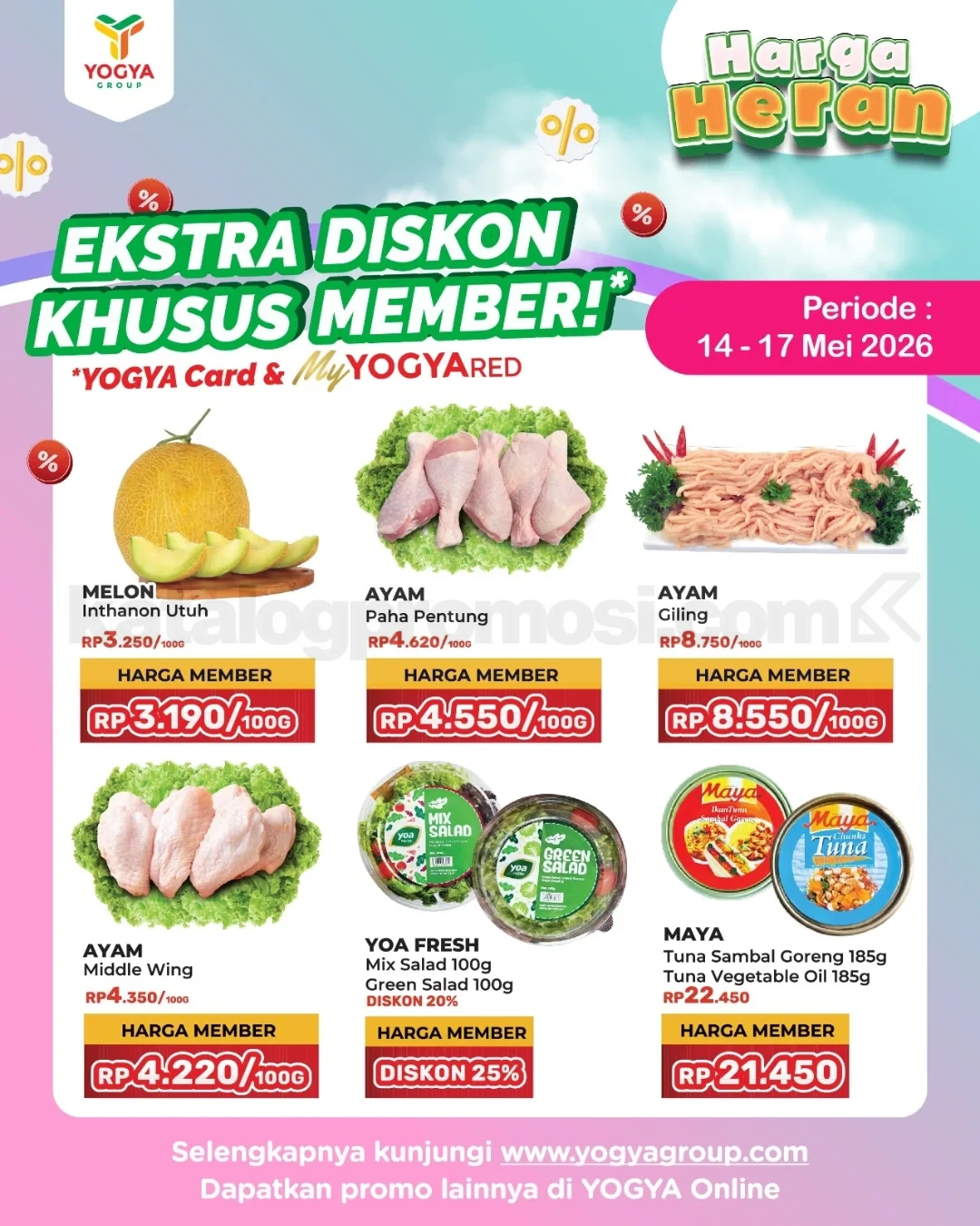 Promo JSM TOSERBA YOGYA HARGA HERAN 14-17 Mei 2026 Promo JSM TOSERBA YOGYA HARGA HERAN 14-17 Mei 2026 10