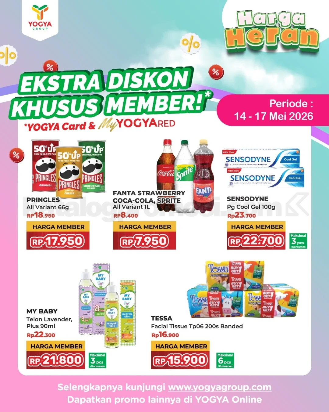 Promo JSM TOSERBA YOGYA HARGA HERAN 14-17 Mei 2026 Promo JSM TOSERBA YOGYA HARGA HERAN 14-17 Mei 2026 12