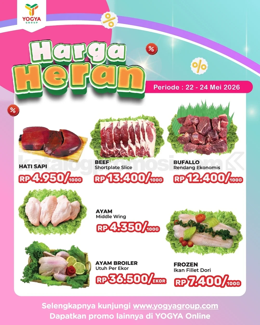 Promo JSM TOSERBA YOGYA HARGA HERAN 22-24 Mei 2026