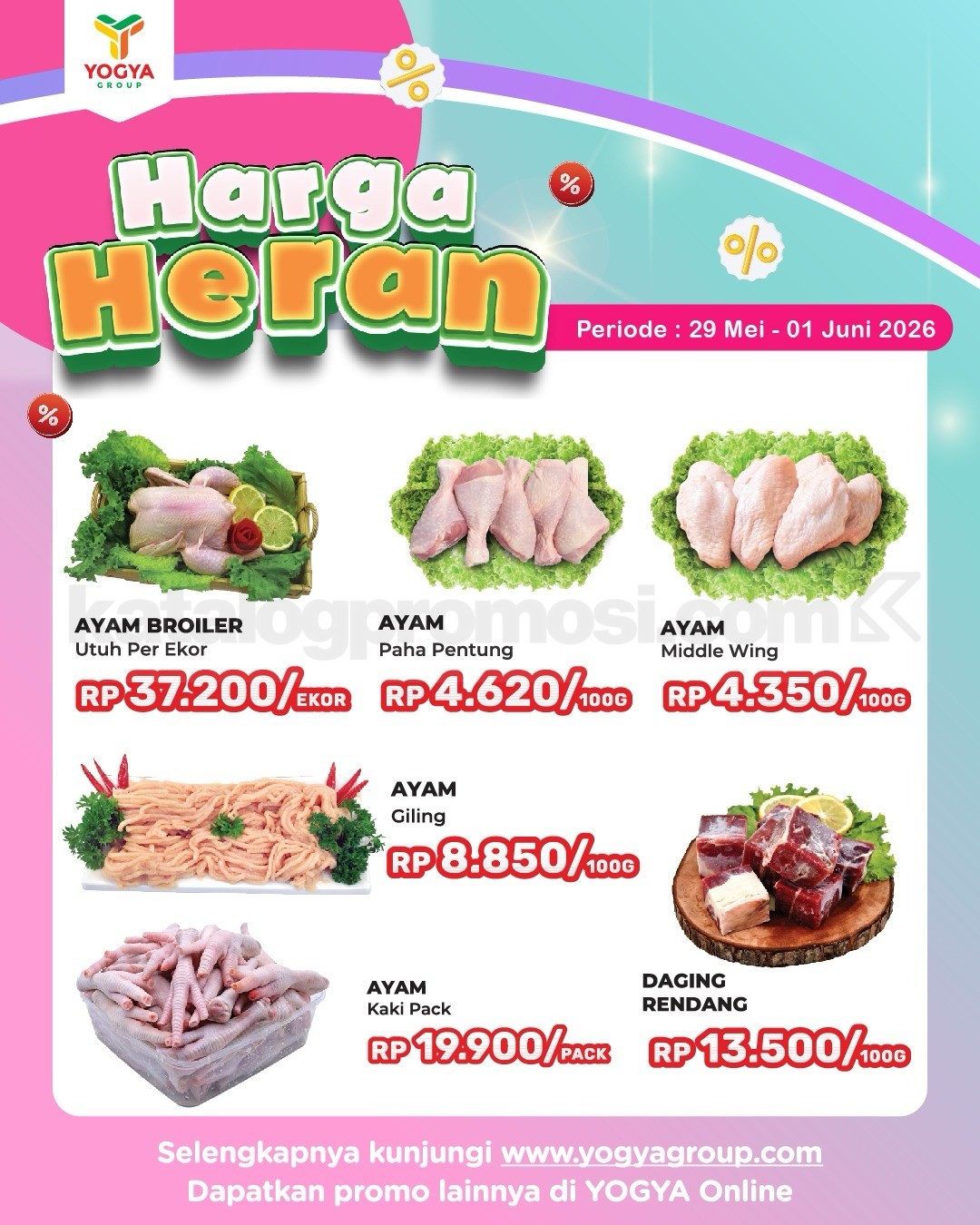 Promo JSM TOSERBA YOGYA HARGA HERAN 29 Mei - 01 Juni 2026