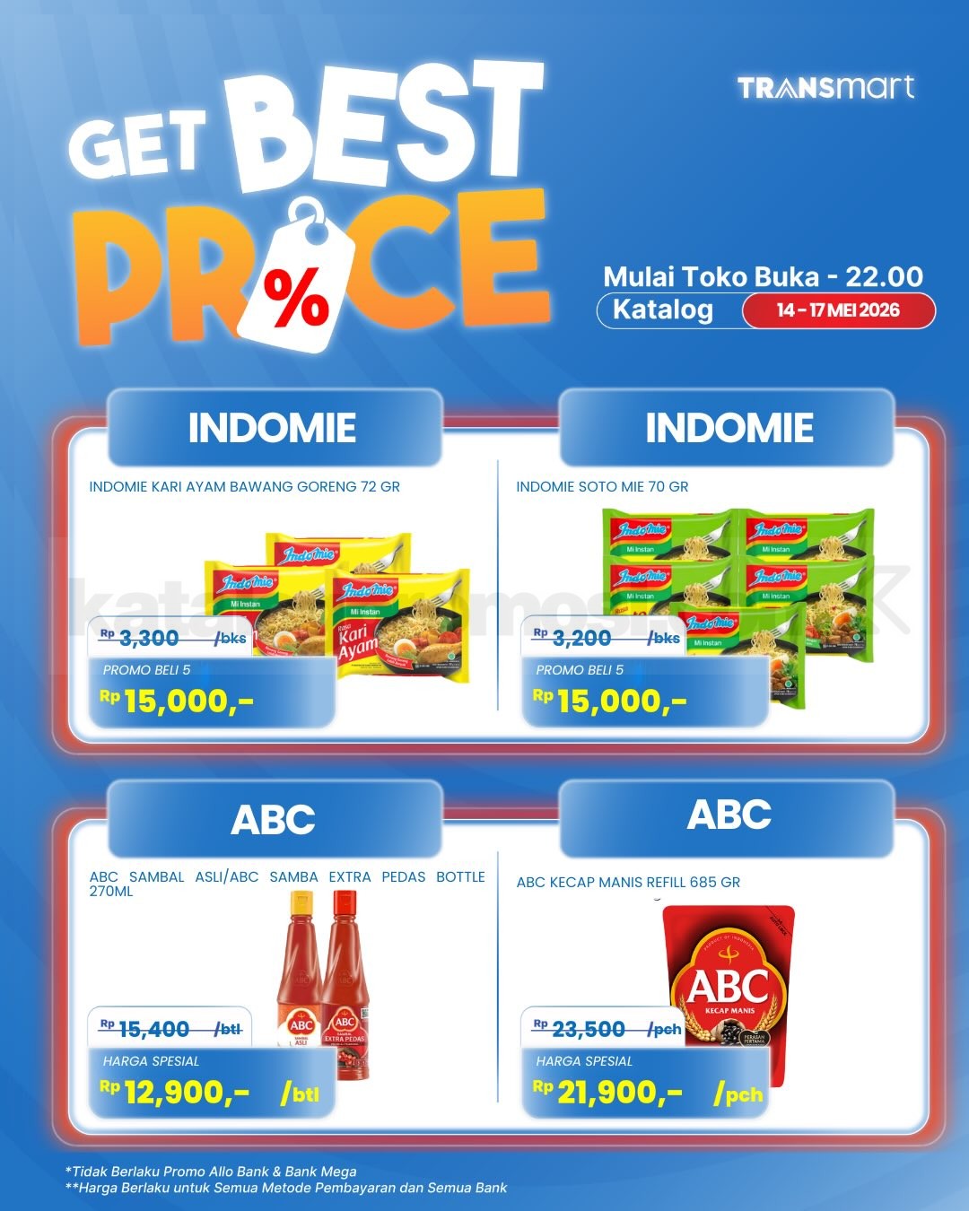 Promo JSM TRANSMART 14-17 Mei 2026