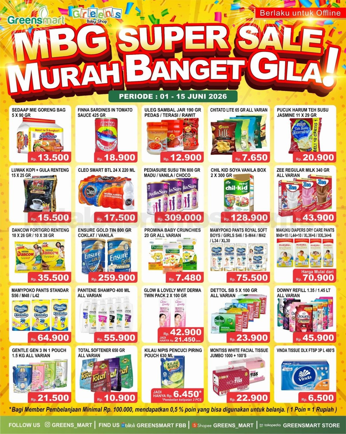 Promo JSM WEEKLY GREENSMART 01-15 Juni 2026