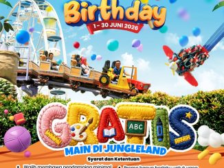 Promo JungleLand Birthday Treats Gratis Tiket Masuk untuk ulang tahun bulan Juni