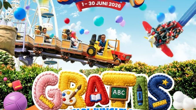 Promo JungleLand Birthday Treats Gratis Tiket Masuk untuk ulang tahun bulan Juni
