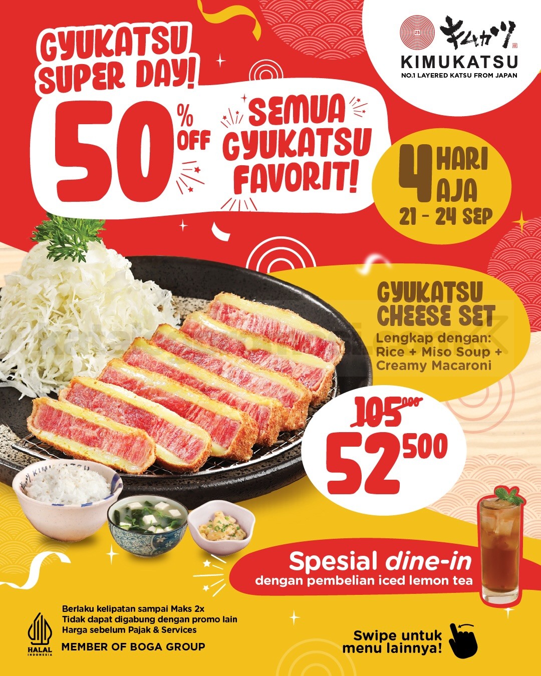 Promo Kimukatsu Gyukatsu Super Day Diskon 50% Promo Kimukatsu Gyukatsu Super Day Diskon 50% 1