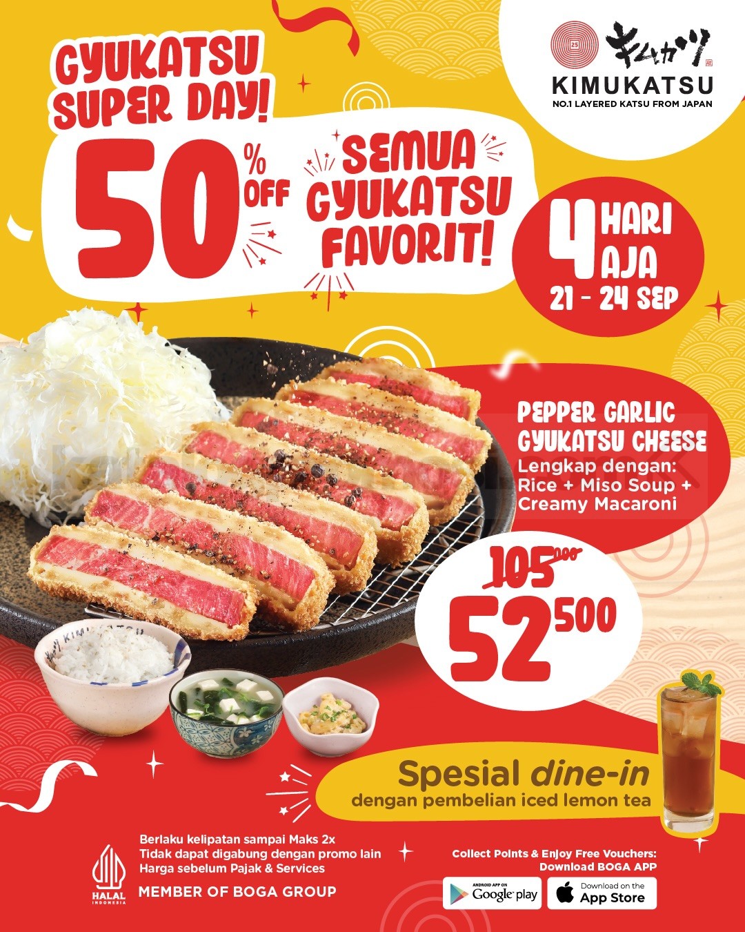 Promo Kimukatsu Gyukatsu Super Day Diskon 50% Promo Kimukatsu Gyukatsu Super Day Diskon 50% 2